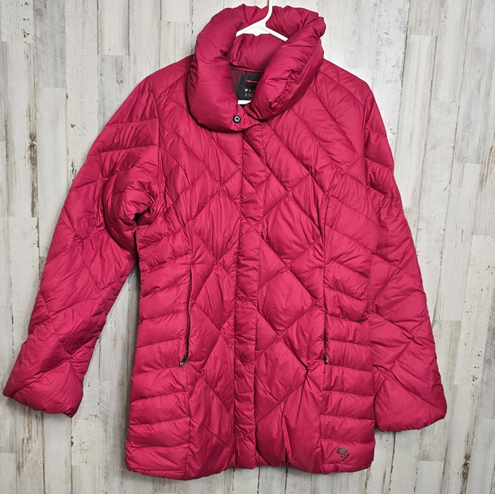 Mountain Hardwear Pink Puffer Jacket 650 Down Women's Medium M